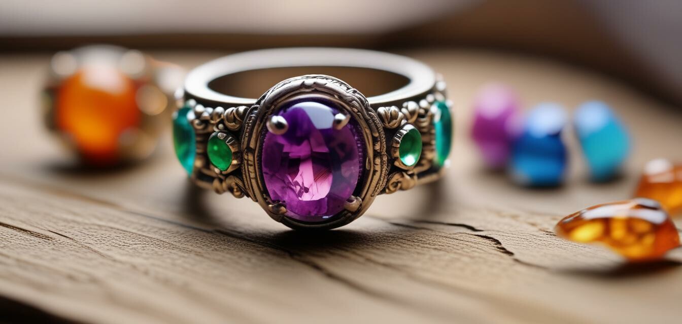 Sustainable gemstone jewelry